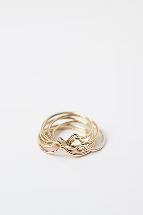 Wave Ring | Gold Filled