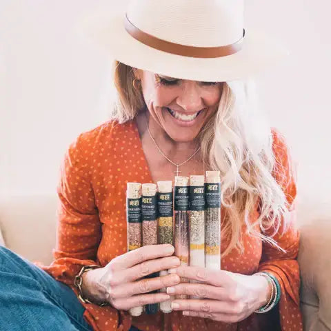 Soaking Bath Salt Vials - 2oz Glass Vials -Full Asst- 54 Pcs