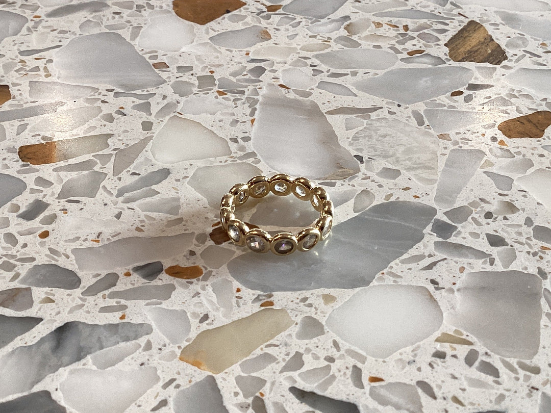 Clovis Full Round Cubic Zirconia Ring