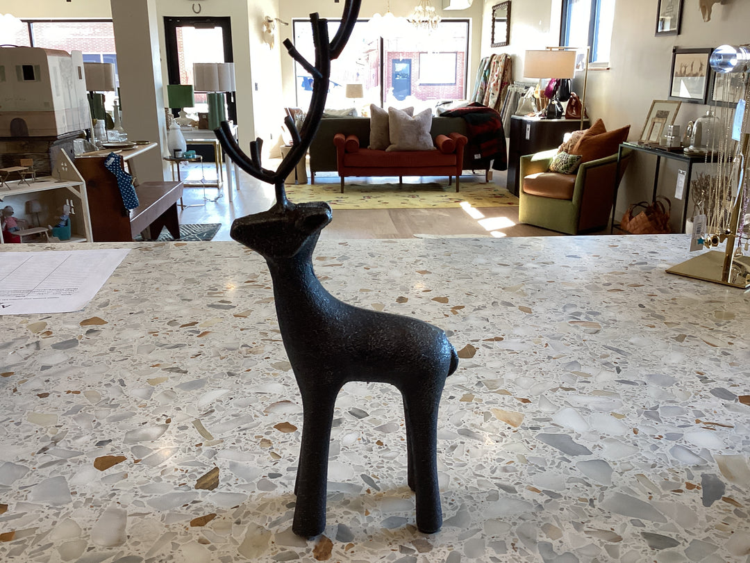 Cast Iron Standing Deer