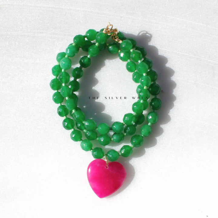 Abel Beaded Necklace: 16 inch