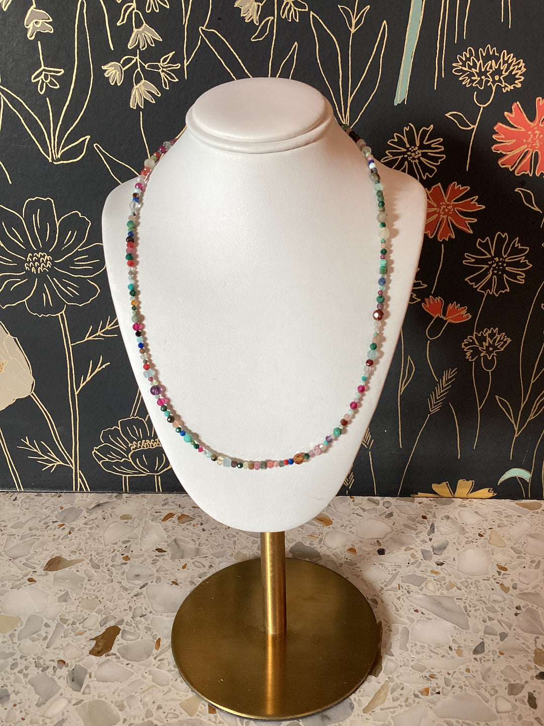 Clovis Beaded Necklace