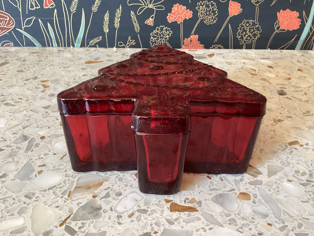 Pressed Tree Shaped Container with Lid