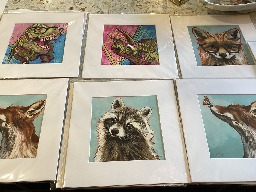 Brianna McFarland Various Matted Prints