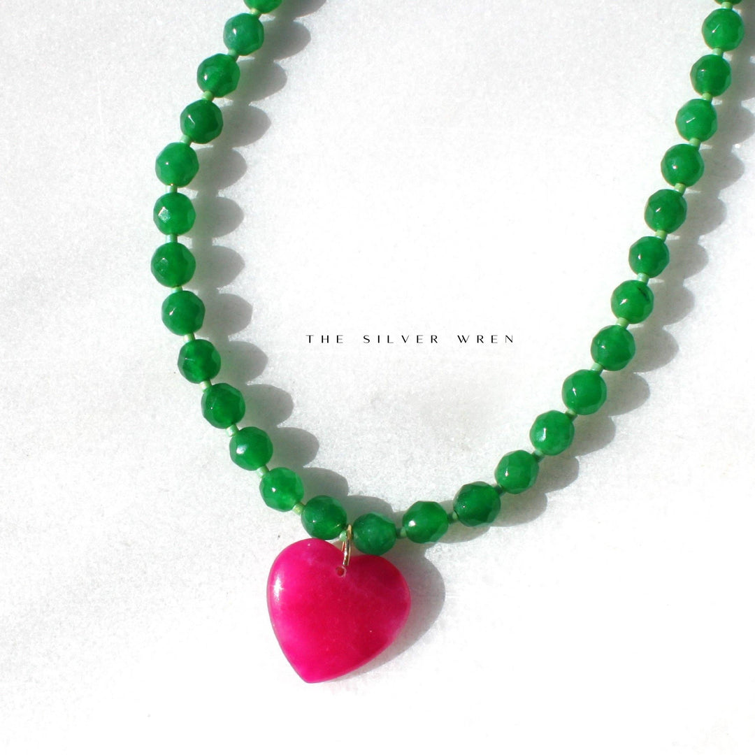 Abel Beaded Necklace: 16 inch