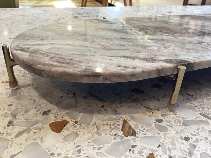 Oval Decorative Marble Tray