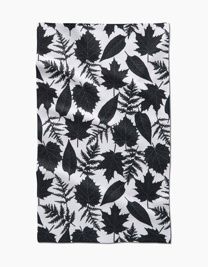 Spooky Leaves Tea Towel