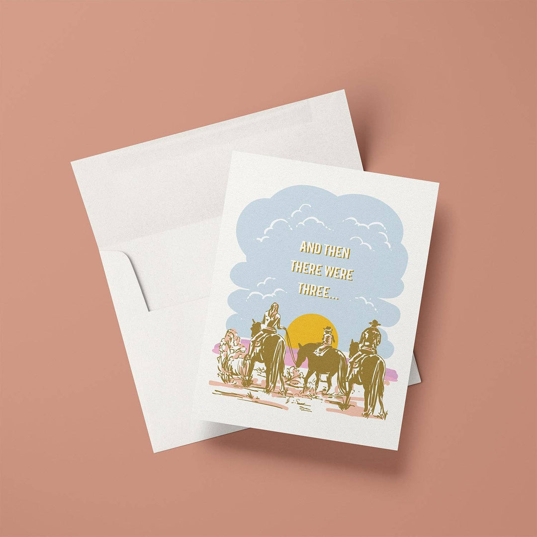 Cowboys Baby A2 Greeting Card