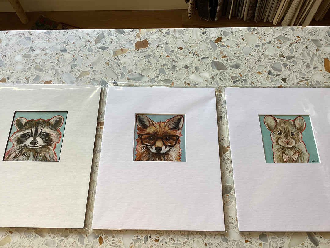 Brianna McFarland Various Matted Prints