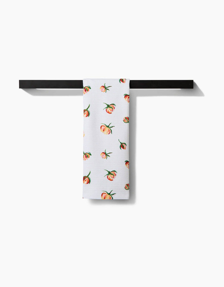 Yellow Rosebuds Luxe Hand Towel