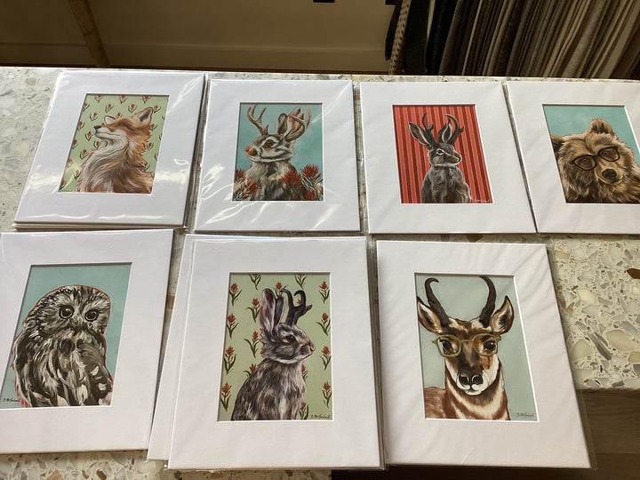 Brianna McFarland Various Matted Prints