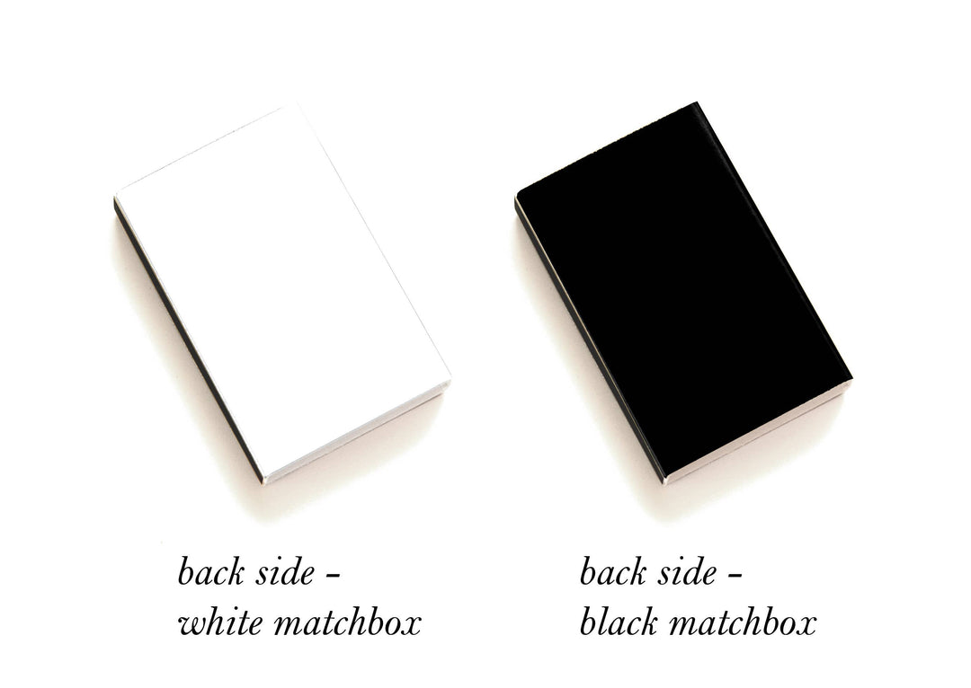 Howdy Matchbox | Western Matches | Cowboy, Cowgirl Gear: Gold / Black