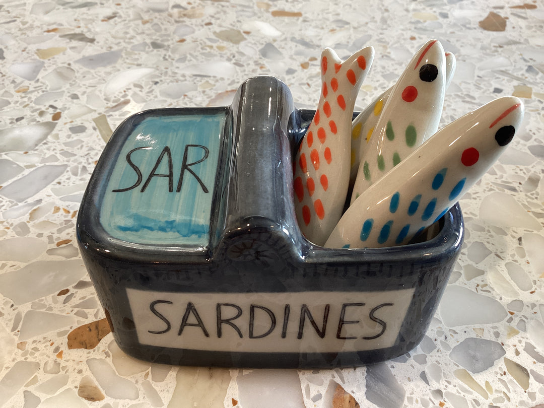 Sardine Utensil Rests, Set of 5