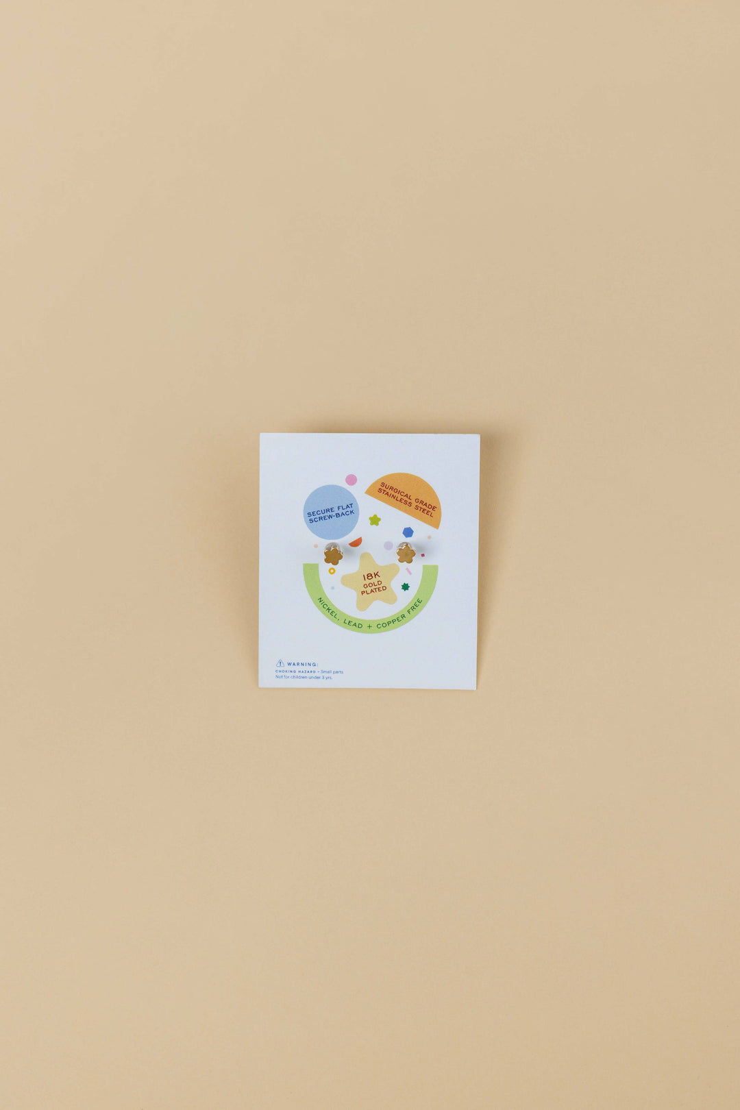 Dinosaur Enamel Flat Back Kids Earrings