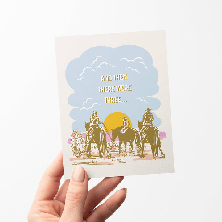 Cowboys Baby A2 Greeting Card