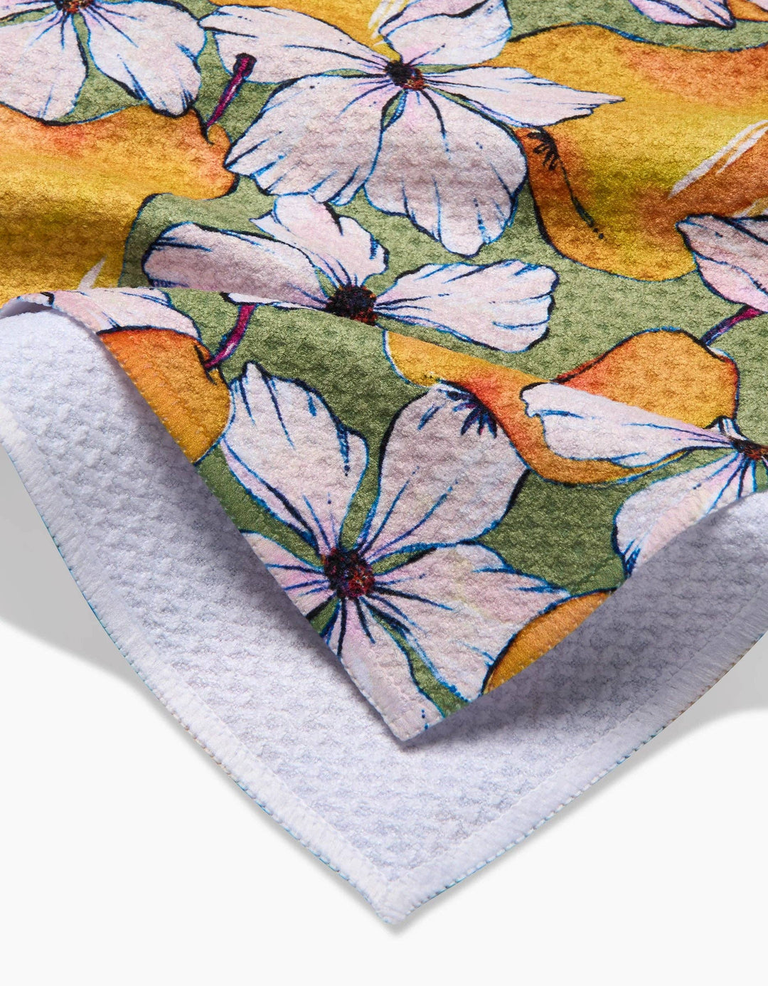 Pears Petals Tea Towel