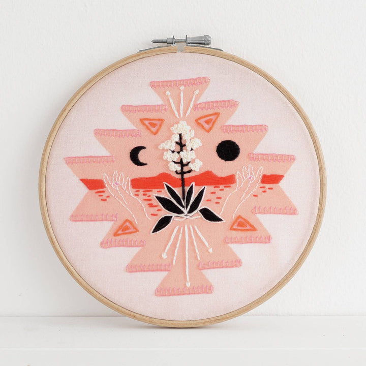 Agave Talisman Premium Embroidery Kit, 6 inch