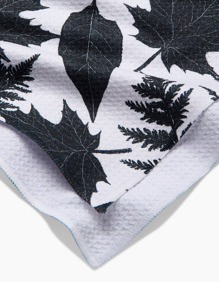 Spooky Leaves Tea Towel