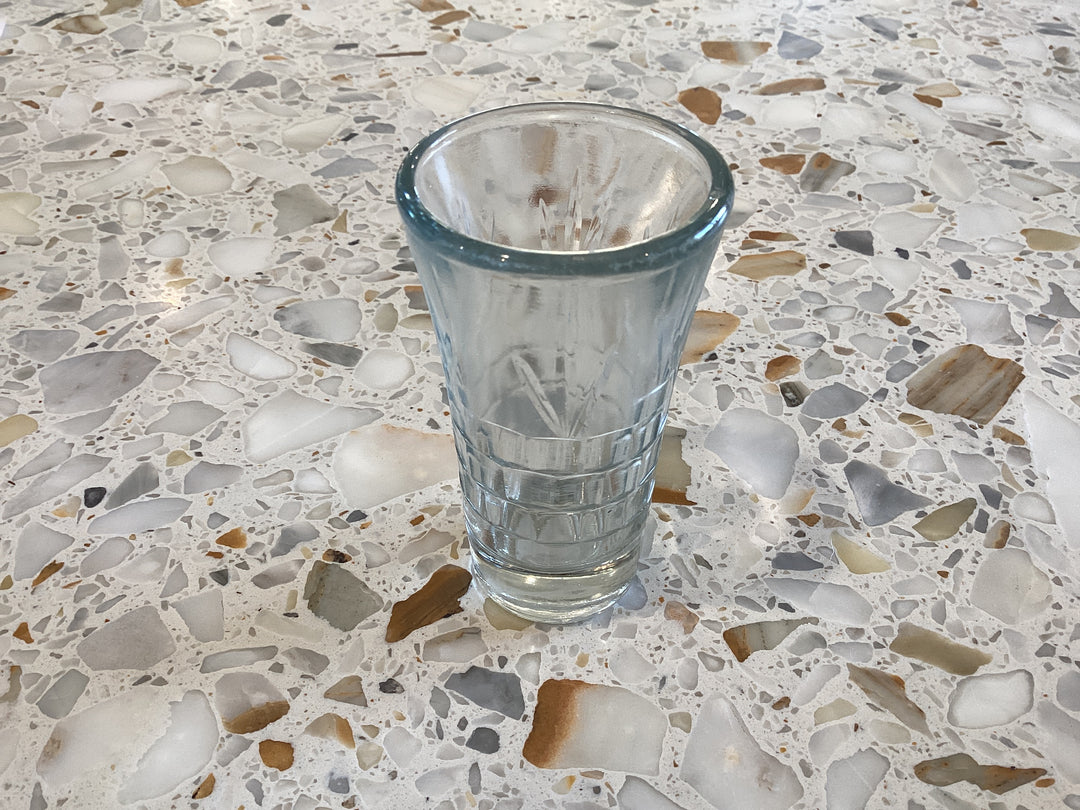 2 oz Etched Shot Glass