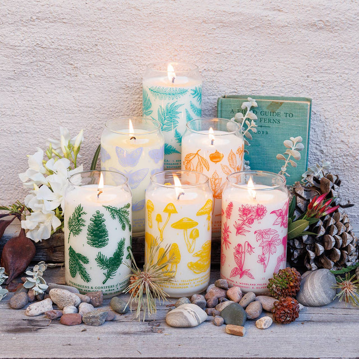 Woodland Wildflowers Soy Candle - Forest Floor Collection