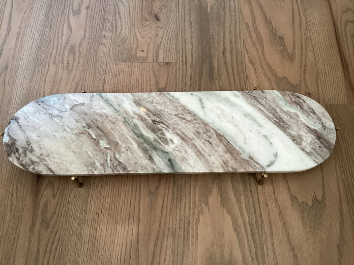 Oval Decorative Marble Tray