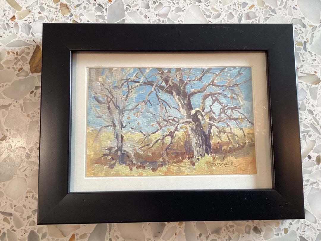Winter Cottonwood By Ginny Butcher