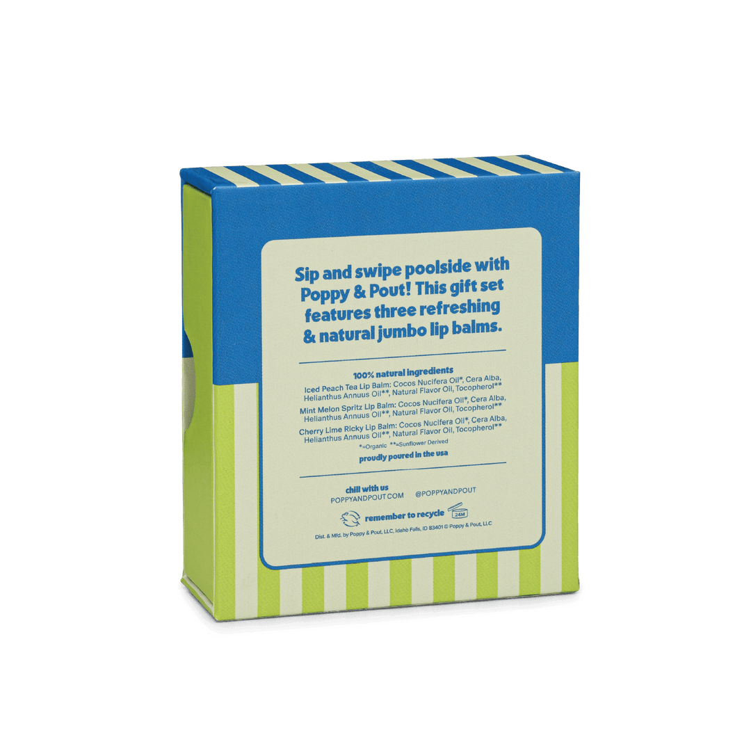 Gift Set, Retro Refreshers, Lip Balm Trio