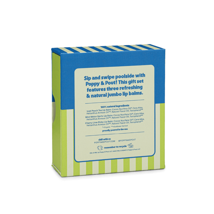 Gift Set, Retro Refreshers, Lip Balm Trio