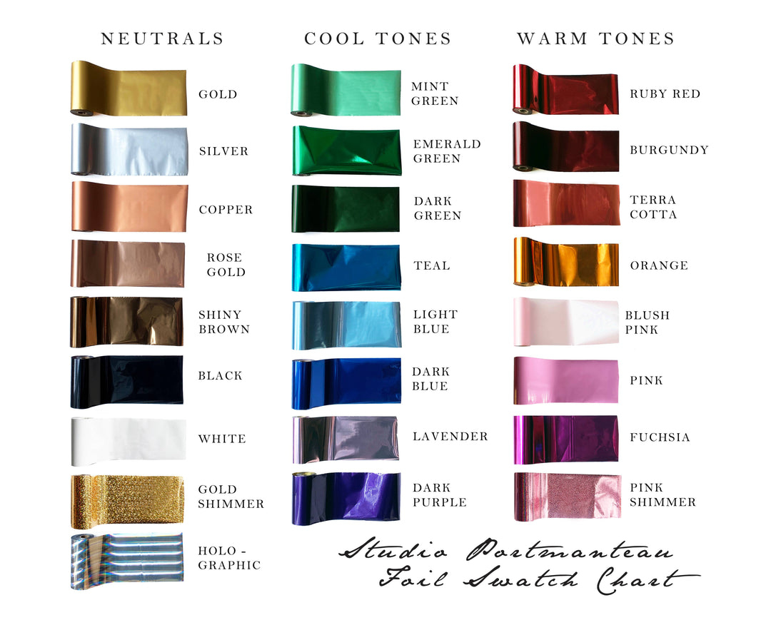 Happy Birthday! Foil Embossed Greeting Card: Kraft / Gold