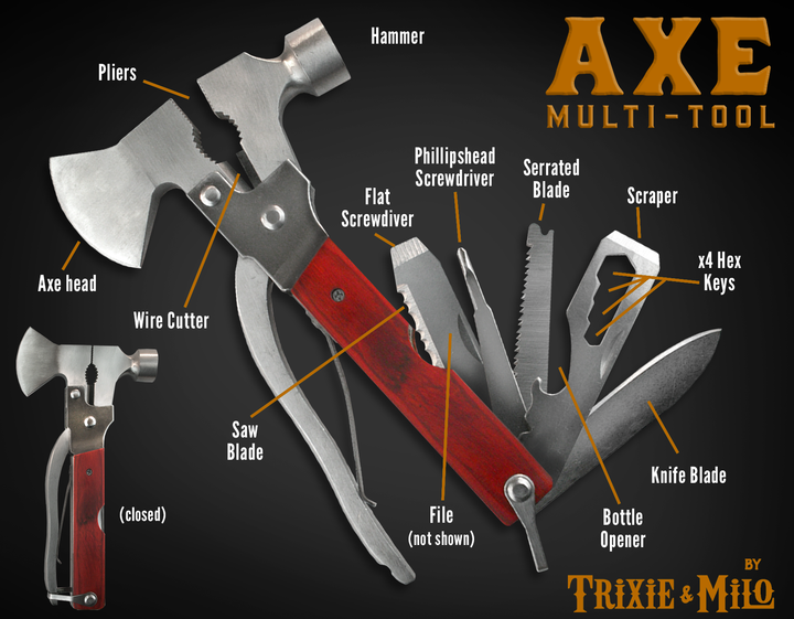 Axe Multi-tool (10 pk.)