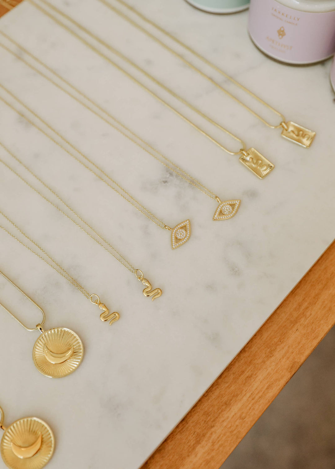 Snake Charmer Gold Necklace