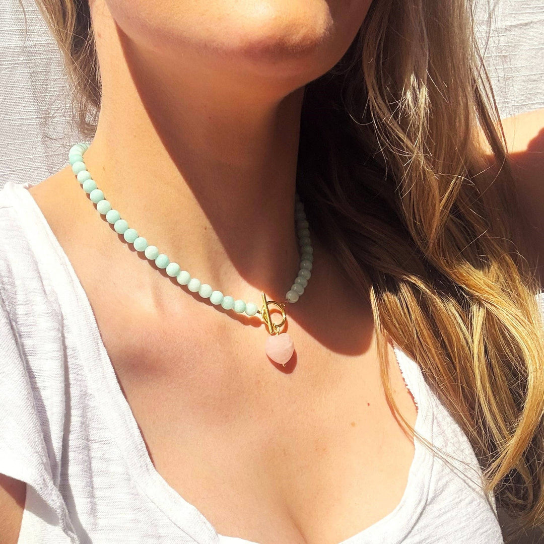 Myra Toggle Necklace: 16 inch