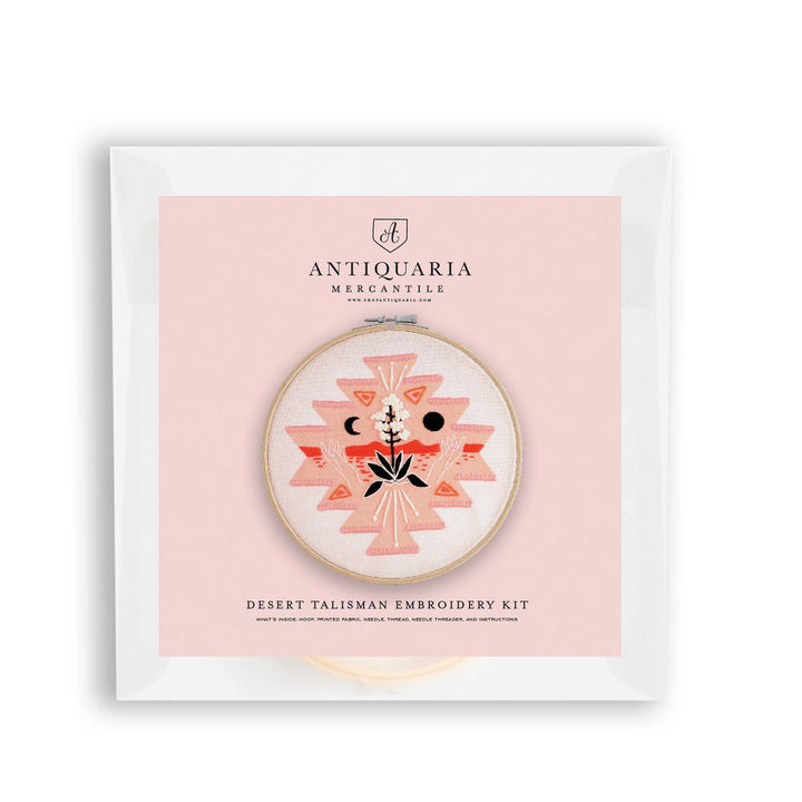 Agave Talisman Premium Embroidery Kit, 6 inch