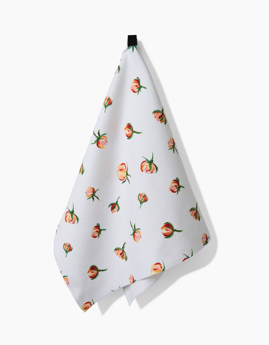 Yellow Rosebuds Luxe Hand Towel